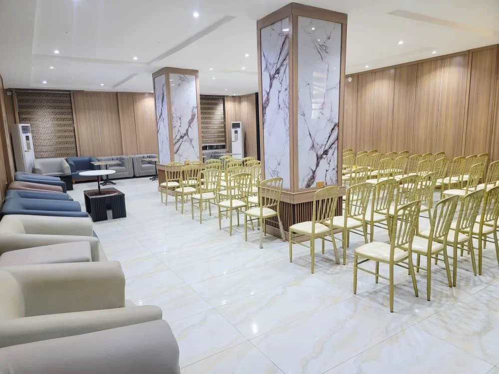 Event hall at Fiesto Continental Hotel Enugu
