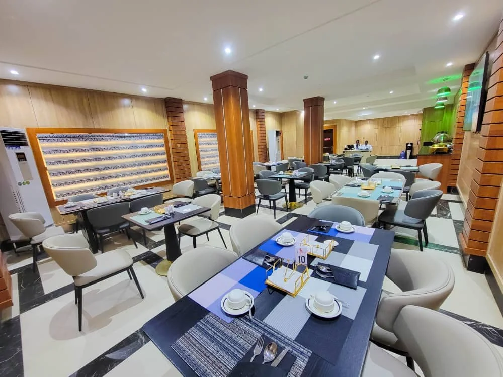 Restaurant dining area