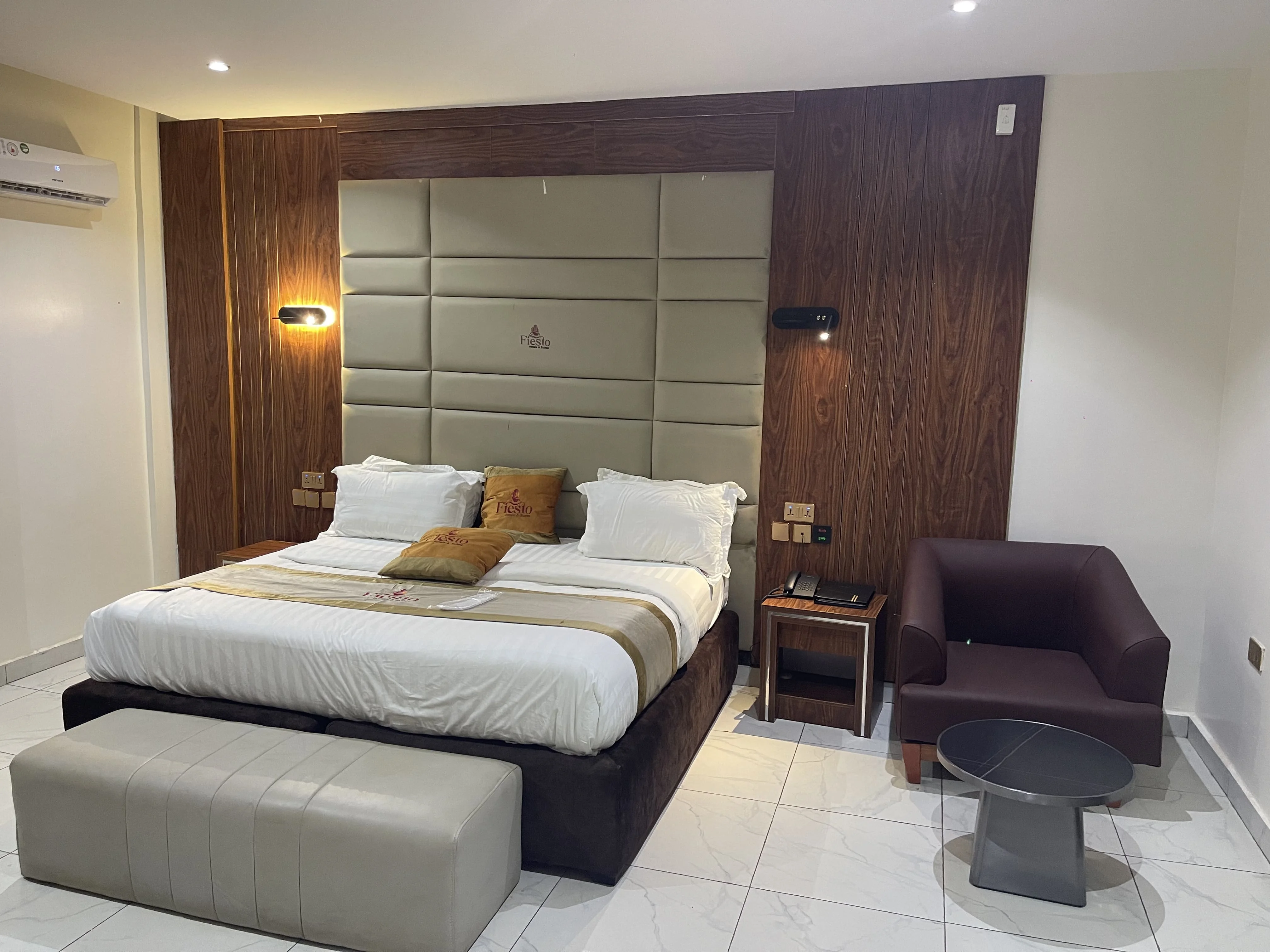 Super Premium Room at Fiesto Continental Hotel Enugu